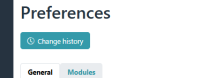 View changelog button